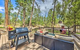 Sleepy Bear Cabin In Ruidoso Deck And Yard Games!